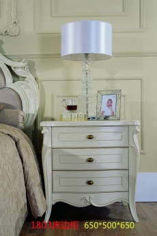 1803床边柜百合臻品