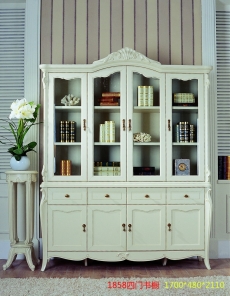 1858四门书橱百合臻品