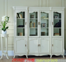 2858四门书橱百合臻品
