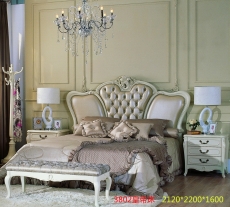 3802皇帝床百合臻品