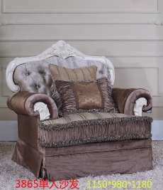 3865单人沙发百合臻品