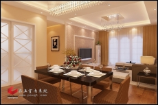 品上效果图02019-06(13)客餐厅 品上效果图02019-06(13)客餐厅