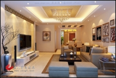 品上效果图03001-09(13)客餐厅 品上效果图03001-09(13)客餐厅