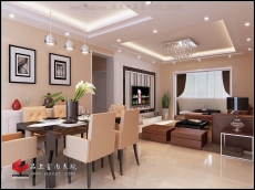 品上效果图03005-08(13)客餐厅 品上效果图03005-08(13)客餐厅