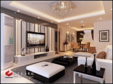 品上效果图03011-08(13)客餐厅 品上效果图03011-08(13)客餐厅