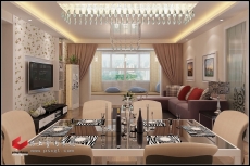 品上效果图03038-06(13)客餐厅 品上效果图03038-06(13)客餐厅