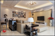 品上效果图03047-06(13)客餐厅 品上效果图03047-06(13)客餐厅