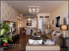 品上效果图03051-04(13)客餐厅 品上效果图03051-04(13)客餐厅