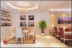 品上效果图03055-08(13)客餐厅 品上效果图03055-08(13)客餐厅