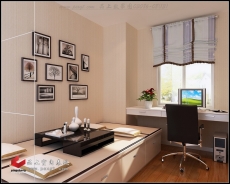 品上效果图03086-08(13)书房 品上效果图03086-08(13)书房