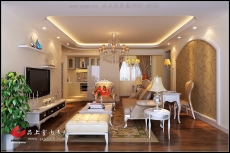 品上效果图03127-02(13)客餐厅 品上效果图03127-02(13)客餐厅