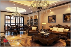 品上效果图04025-05(13)客餐厅 品上效果图04025-05(13)客餐厅