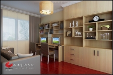品上效果图04113-02(13)书房 品上效果图04113-02(13)书房