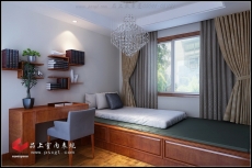 品上效果图05044-05(13)书房 品上效果图05044-05(13)书房