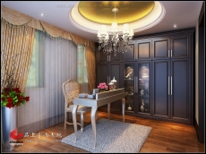 品上效果图05054-07(13)书房 品上效果图05054-07(13)书房