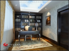 品上效果图05065-07(13)书房 品上效果图05065-07(13)书房