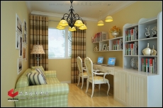 品上效果图05092-02(13)书房