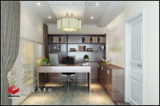 品上效果图06035-11(13)书房 品上效果图06035-11(13)书房