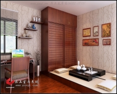 品上效果图06053-08(13)书房 品上效果图06053-08(13)书房