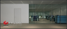 品上效果图03041-07(14)开放办公区 品上效果图03041-07(14)开放办公区